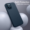 image:imageJETech Silicone Case for iPhone 12 Pro Max Black  Silky Soft Touch Shockproof Protection Scratch Resistant Microfiber LiningNavy