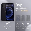 image:imageJETech Silicone Case for iPhone 12 mini Black  Silky Soft Touch Shockproof Protection Scratch Resistant Microfiber LiningBlack