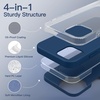 image:imageJETech Silicone Case for iPhone 12 mini Black  Silky Soft Touch Shockproof Protection Scratch Resistant Microfiber LiningBlue Cobalt