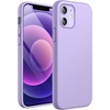 image:imageJETech Silicone Case for iPhone 12 mini Black  Silky Soft Touch Shockproof Protection Scratch Resistant Microfiber LiningPurple