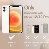image:imageJETech Silicone Case for iPhone 1212 Pro Black  Silky Soft Touch Shockproof Protection Scratch Resistant Microfiber LiningBeige