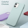 image:imageJETech Silicone Case for iPhone 1212 Pro Black  Silky Soft Touch Shockproof Protection Scratch Resistant Microfiber LiningSucculent