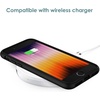 image:imageJETech Silicone Case for iPhone SE 32 20222020 Black  Silky Soft Touch Shockproof Protection Scratch Resistant Microfiber LiningBlack