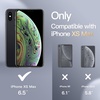 image:imageJETech Silicone Case for iPhone Xs Max Black  Silky Soft Touch Shockproof Protection Scratch Resistant Microfiber LiningBlack