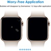 image:imageJETech TPU Screen Protector for Apple Watch Series 1110 46mm 3Pack  SelfHealing TPU Film HD Clear AntiScratch Protection BubbleFree InstallationApple Watch SE 321  Series 6 5 4 44mm