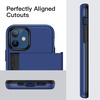image:imageJETech Wallet Case for iPhone 1212 Pro Black  Hidden Sliding Card Slot DualLayer Shockproof Protection Card HolderBlue