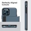 image:imageJETech Wallet Case for iPhone 1212 Pro Black  Hidden Sliding Card Slot DualLayer Shockproof Protection Card HolderSea Blue