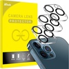 image:imageJETech Camera Lens Protector for iPhone 1112 mini 3Pack  9H Tempered Glass HD Clear AntiScratch Protection Night Shot Compatible CaseFriendlyiPhone 12 Pro Max