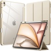 image:imageJETech Case for iPad Air 13 M4M3M2 Black  Cover for 202620252024 Model Clear Back Pencil Holder Slim Shockproof Protection TriFold Stand Auto WakeSleepStarlight