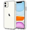 image:imageJETech Case for iPhone 11 AntiYellowing Clear  Shockproof Protection Scratch Resistant Hard PC Back Durable Transparent TPU BumperClear