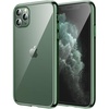 image:imageJETech Case for iPhone 11 Pro Max AntiYellowing Clear  Shockproof Protection Scratch Resistant Hard PC Back Durable Transparent TPU BumperAlpine Green