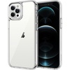 image:imageJETech Case for iPhone 12 Pro Max AntiYellowing Clear  Shockproof Protection Scratch Resistant Hard PC Back Durable Transparent TPU BumperClear