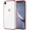 image:imageJETech Case for iPhone XR AntiYellowing Clear  Shockproof Protection Scratch Resistant Hard PC Back Durable Transparent TPU BumperRose Gold