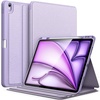 image:imageJETech Folio Case for iPad Air 13 M4M3M2 Black  For 202620252024 Model MultiAngle Stand Cover Pencil Holder Slim Protective Cover Auto WakeSleepPurple