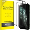 image:imageJETech FullCoverage Screen Protector for iPhone 11 Pro MaxXs Max 3Pack  Black Edge 9H Tempered Glass HD Clear CaseFriendly