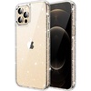 image:imageJETech Glitter Case for iPhone 12 Pro Max Clear  Sparkly Glitter Design Shockproof Protection Clear Back Stylish LookClear