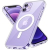 image:imageJETech Magnetic Case for iPhone 1212 Pro Clear  Compatible with MagSafe Shockproof Phone Bumper Cover Scratch Resistant Clear BackClear