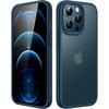 image:imageJETech Matte Case for iPhone 12 Pro Max Black  MilitaryGrade Protection Frosted Matte Back AntiFingerprint Finish Shockproof DesignBlue