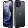 image:imageJETech Matte Case for iPhone 12 mini Black  MilitaryGrade Protection Frosted Matte Back AntiFingerprint Finish Shockproof DesignBlack