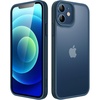 image:imageJETech Matte Case for iPhone 12 mini Black  MilitaryGrade Protection Frosted Matte Back AntiFingerprint Finish Shockproof DesignBlue