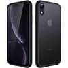 image:imageJETech Matte Case for iPhone XR Black  MilitaryGrade Protection Frosted Matte Back AntiFingerprint Finish Shockproof DesignBlack