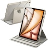 image:imageJETech Rotating Case for iPad Air 13 M4M3M2 Purple  Cover for 202620252024 Model 360 Rotation Stand Clear Back Design Auto WakeSleep Pencil Holder Full ProtectionStarlight