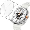 image:imageJETech Screen Protector for Samsung Galaxy Watch 76 40mm 3Pack  Tempered Glass Protection HD Clear AntiScratch DesignGalaxy Watch Ultra6 Classic 47mm