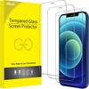 image:imageJETech Screen Protector for iPhone 1212 Pro 3Pack  9H Tempered Glass Full Coverage Scratch Resistant HD Clear CaseFriendlyiPhone 1212 Pro 61Inch