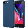 image:imageJETech Silicone Case for iPhone 8 Plus7 Plus Black  Silky Soft Touch Shockproof Protection Scratch Resistant Microfiber LiningBlue Cobalt