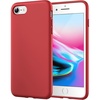 image:imageJETech Silicone Case for iPhone SE 32 iPhone 87 Black  Silky Soft Touch Shockproof Protection Scratch Resistant Microfiber LiningRed