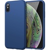 image:imageJETech Silicone Case for iPhone Xs and iPhone X Black  Silky Soft Touch Shockproof Protection Scratch Resistant Microfiber LiningBlue Cobalt