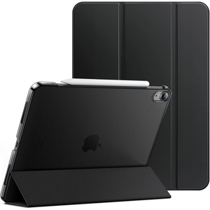image:imageJETech Case for iPad Air 13 M4M3M2 Black  Cover for 202620252024 Model Slim Translucent Back TriFold Stand Auto WakeSleep Lightweight Shockproof ProtectionBlack