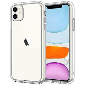 image:imageJETech Case for iPhone 11 AntiYellowing Clear  Shockproof Protection Scratch Resistant Hard PC Back Durable Transparent TPU BumperClear