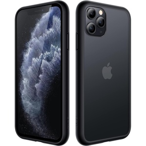 image:imageJETech Matte Case for iPhone 11 Pro Max Black  MilitaryGrade Protection Frosted Matte Back AntiFingerprint Finish Shockproof DesignBlack