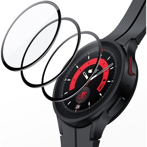 image:imageJETech Screen Protector for Samsung Galaxy Watch 76 40mm 3Pack  Tempered Glass Protection HD Clear AntiScratch DesignGalaxy Watch 5 Pro 45mm