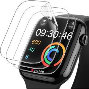 image:imageJETech TPU Screen Protector for Apple Watch Series 1110 46mm 3Pack  SelfHealing TPU Film HD Clear AntiScratch Protection BubbleFree InstallationApple Watch Series 1110 46mm