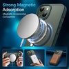 image:imageJETech 3 in 1 Magnetic Matte Case for iPhone 13 mini Black  Compatible with MagSafe 2 Tempered Glass Screen Protectors Translucent Matte Back Shockproof Phone CoverDark Green