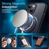 image:imageJETech 3 in 1 Magnetic Matte Case for iPhone 13 mini Black  Compatible with MagSafe 2 Tempered Glass Screen Protectors Translucent Matte Back Shockproof Phone CoverBlack