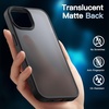 image:imageJETech 3 in 1 Matte Case for iPhone 14 Black  2 Tempered Glass Screen Protectors Translucent Frosted Phone CoverBlack