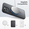 image:imageJETech 360 Rotatable Ring Stand Case for iPhone 15 Plus Black  Compatible with MagSafe Translucent Matte Back Stand amp Ring Holder Shockproof ProtectionBlack