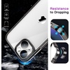 image:imageJETech 5 in 1 Case for iPhone 13 AntiYellowing Clear  2 Tempered Glass Screen Protectors 2 Camera Lens Protectors Shockproof Bumper Phone CoverBlack