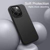 image:imageJETech 5 in 1 Silicone Case for iPhone 14 Pro Max Black  2 Tempered Glass Screen Protectors 2 Camera Lens Protectors Silky Soft Touch Shockproof Phone CoverBlack