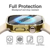 image:imageJETech Bling Case for Apple Watch Series 1110 42mm Gold  with Screen Protector Sparkling Diamond Design Builtin Tempered Glass High Touch Sensitivity Full ProtectionGold