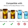 image:imageJETech Camera Lens Protector for iPhone 13 Pro Max13 Pro Graphite 1 Set  9H Tempered Glass Metal Individual Ring Cover HD ClearGold