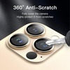 image:imageJETech Camera Lens Protector for iPhone 13 Pro Max13 Pro Graphite 1 Set  9H Tempered Glass Metal Individual Ring Cover HD ClearGold