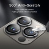image:imageJETech Camera Lens Protector for iPhone 13 Pro Max13 Pro Graphite 1 Set  9H Tempered Glass Metal Individual Ring Cover HD ClearGraphite