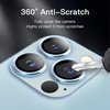 image:imageJETech Camera Lens Protector for iPhone 13 Pro Max13 Pro Graphite 1 Set  9H Tempered Glass Metal Individual Ring Cover HD ClearSierra Blue