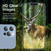 image:imageJETech Camera Lens Protector for iPhone 13 Pro Max13 Pro Graphite 1 Set  9H Tempered Glass Metal Individual Ring Cover HD ClearSierra Blue