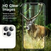 image:imageJETech Camera Lens Protector for iPhone 13 Pro Max13 Pro Graphite 1 Set  9H Tempered Glass Metal Individual Ring Cover HD ClearSilver