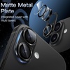 image:imageJETech Camera Lens Protector for iPhone 14 Pro14 Pro Max Deep Purple  FullCoverage 9H Tempered Glass Matte Metal Finish CaseFriendly HD ClearBlack